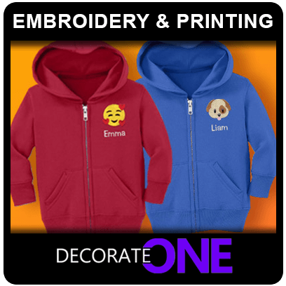 embroidered emojis